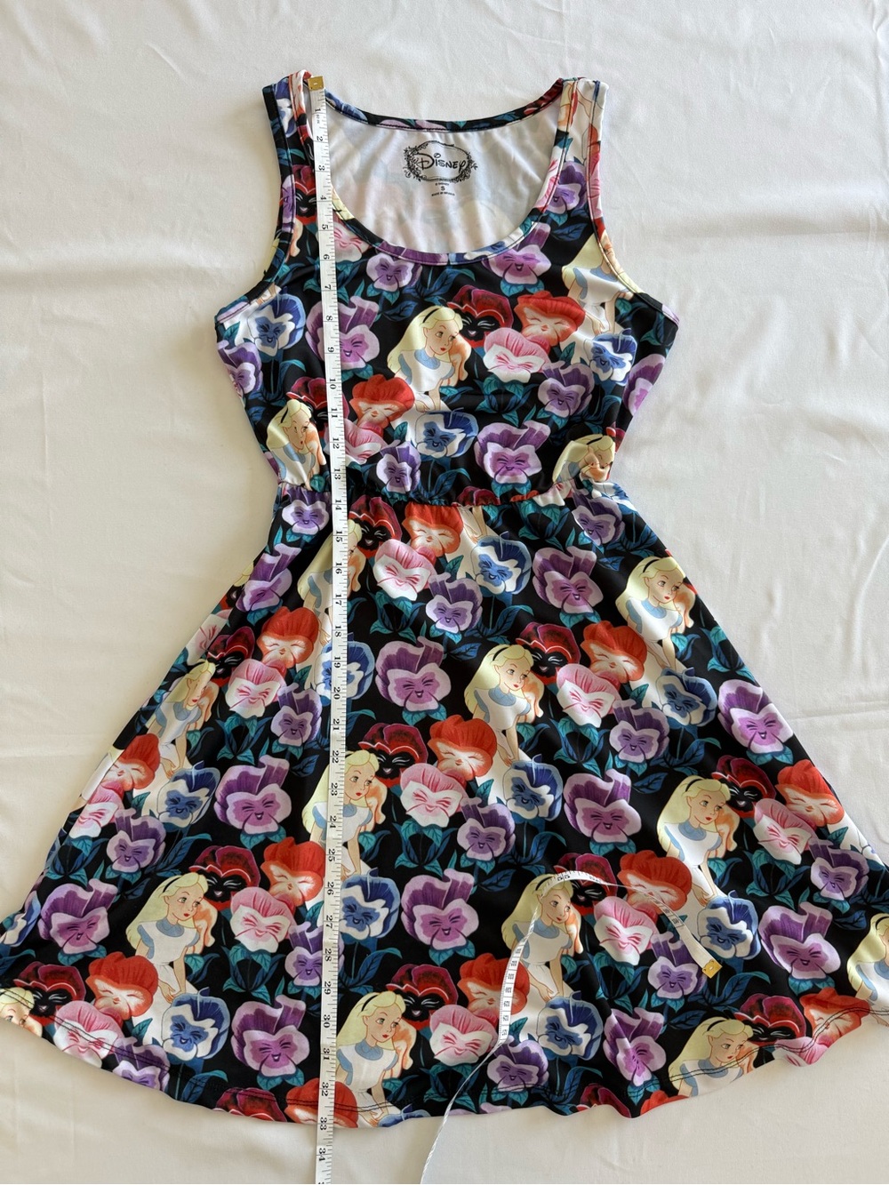 Hot Topic Disney Alice in Wonderland Floral Print dress - Picture 6 of 7